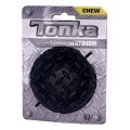 Tonka / Игрушка Тонка для собак Мяч рифленый черный