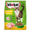 Kitekat Китикет Сухой корм для кошек Аппетитная Курочка