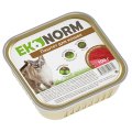 Ekonorm / Консервы Эконорм для кошек Паштет с Говядиной и печенью (цена за упаковку)