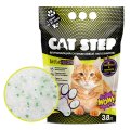 Cat Step Arctic Neon / Силикагелевый наполнитель Кэт Степ для кошачьего туалета Светящийся в темноте