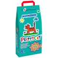 PrettyCat Premium цеолит + силикагель / Наполнитель для кошачьего туалета ПриттиКэт Премиум Впитывающий