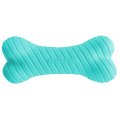 Playology Dual Layer Bone / Игрушка Плэйолоджи для собак двухслойная жевательная косточка с ароматом арахиса Голубой