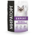 Мираторг Expert Renal / Сухой корм для взрослых кошек всех пород при заболеваниях почек Бережная забота о здоровье почек