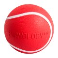 Playology Squeaky Chew Ball / Игрушка Плэйолоджи для собак хрустящий жевательный мяч с пищалкой и с ароматом говядины Красный