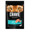 Crave Adult Cat Salmon / Беззерновые Паучи Крэйв для взрослых кошек Лосось (цена за упаковку)