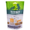 Titbit Хрустящие подушечки / Лакомство Титбит для кошек для Здоровья шерсти с Лососем