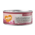 Мнямс Delicatesse Влажный корм Консервы для кошек Паштет по-валлийски Ягненок с морковью (цена за упаковку)