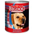 Зоогурман Big Dog Влажный корм Консервы для собак Мясное ассорти (цена за упаковку)