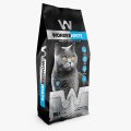 Wonder White Carbon Effect / Комкующийся наполнитель Вандер Вайт для кошачьего туалета c Активированным углем Без ароматизатора