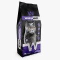 Wonder White Lavender / Комкующийся наполнитель Вандер Вайт для кошачьего туалета c ароматом Лаванды