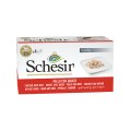 Schesir Chicken with Beef / Влажный корм Мультиупаковка Шезир для собак Курица говядина (цена за упаковку)