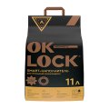 Ok-Lock КОФЕ / Наполнитель Ок-Лок растительный комкующийся