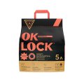 Ok-Lock ПЕРСИК / Наполнитель Ок-Лок растительный комкующийся