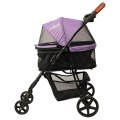 Mr.Kranch / Коляска Мистер Кранч прогулочная для собак и кошек фиолетовая