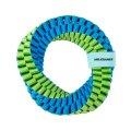 Mr.Kranch / Игрушка Мистер Кранч для собак Плетеное кольцо-спираль зеленая