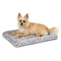 MidWest Deluxe Wave Bed / Лежанка Мидвест Меховая Серая для собак и кошек