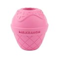 Mr.Kranch / Игрушка Мистер Кранч для собак Мороженое с ароматом бекона розовая