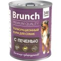 Brunch / Консервы Бранч для собак с Печенью (цена за упаковку)