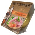 Best Dinner Holistic / Консервы Бест Диннер Холистик для Стерилизованных кошек  Мясные волокна в желе Курица и Горбуша (цена за упаковку)