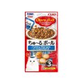 Inaba Ciao Churu Ball / Лакомство-топпинг Инаба для кошек Тунец Магуро с кацуобуси