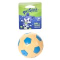 Pet Star / Игрушка Пет Стар для собак МЯЧ ФУТБОЛЬНЫЙ ЦВЕТНОЙ термопластичная резина