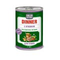 Solid Natura Dinner / Консервы Солид Натура Беззерновые для кошек Ягненок (цена за упаковку)