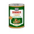 Solid Natura Dinner / Консервы Солид Натура Беззерновые для кошек Индейка (цена за упаковку)