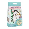 Toshiko / Комкующийся наполнитель Тошико для кошачьего туалета Древесный Натуральный
