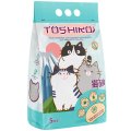 Toshiko / Комкующийся наполнитель Тошико для кошачьего туалета Бентонитовый Сосновый бор