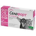 Krka Селафорт Капли на холку для собак и кошек весом менее 2,5 кг от Внешних и внутренних паразитов