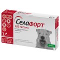 Krka Селафорт Капли на холку для собак весом от 10,1 до 20кг от Внешних и внутренних паразитов