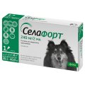 Krka Селафорт Капли на холку для собак весом от 20,1 до 40кг от Внешних и внутренних паразитов