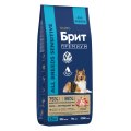 Brit Premium All Breeds Sensitive Lamb & Turkey / Сухой корм Брит Премиум для взрослых собак всех пород с Чувствительным пищеварением Ягненок Индейка