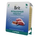Brit Adult Mini Воздушный паштет / Влажный корм (Ламистеры) Брит для взрослых собак Мини пород с Уткой (цена за упаковку)