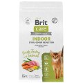 Brit Care Indoor Stool Odour Reduction Turkey Salmon / Сухой корм Брит для взрослых Домашних кошек Индейка Лосось