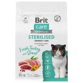 Brit Care Sterilised Urinary Care Turkey Duck / Сухой корм Брит для взрослых Стерилизованных кошек Индейка Утка