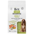 Brit Care Adult Medium Healthy Skin & Shiny Coat Salmon Turkey / Сухой корм Брит для взрослых собак Средних пород Здоровая Кожа и Шерсть Лосось Индейка