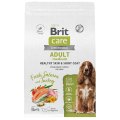 Brit Care Adult Medium Healthy Skin & Shiny Coat Salmon Turkey / Сухой корм Брит для взрослых собак Средних пород Здоровая Кожа и Шерсть Лосось Индейка