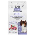 Brit Care Mini Adult Sensitive Healthy Digestion / Сухой корм Брит для взрослых собак Мелких пород с Чувствительным пищеварением Индейка ягненок