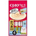 Inaba Ciao Churu Katsuo Tuna / Лакомство-пюре Инаба для кошек Тунец кацуо