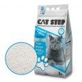 Cat Step Compact White Original / Наполнитель Кэт Степ для кошачьего туалета комкующийся Минеральный