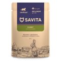 Savita / Влажный корм Савита для стерилизованных кошек с кроликом и овощами в желе (цена за упаковку)