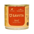 Savita / Влажный корм Консервы Савита для собак Говядина с кабачком и морковью (цена за упаковку)