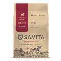 Savita Adult Small Breeds Veal / Сухой Беззерновой корм Савита для взрослых собак Мелких пород с Телятиной