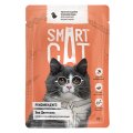 Smart Cat / Паучи Смарт Кэт для Котят и взрослых кошек Индейка в нежном соусе (цена за упаковку)