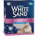 White Sand Sensitive / Комкующийся наполнитель Вайт Сенд для чувствительных кошек Без запаха