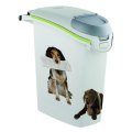 Curver PetLife / Контейнер Кервер Петлайф для корма с рисунком Собачьи новости объем 23 л (10 кг)