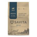 Savita Adult Cats Salmon and white fish / Сухой Беззерновой корм Савита для взрослых кошек с Лососем и белой рыбой