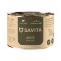 Savita / Влажный корм Консервы Савита для собак Ягненок с зеленым горошком (цена за упаковку)