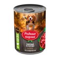 Родные Корма / Консервы для собак Мясные кусочки в соусе по-Суздальски (цена за упаковку)
